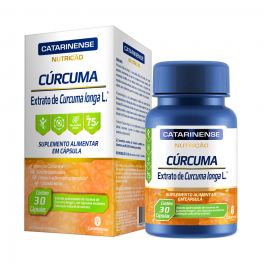 Cúrcuma 130mg Catarinense Nutrição Caixa 30 Cápsulas