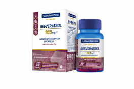 Resveratrol 165mg 30 Cápsulas