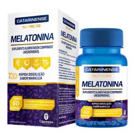 Melatonina Sabor Maracujá 60 Comprimidos