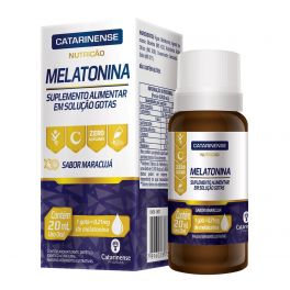 Melatonina Sabor Maracujá em Gotas 20mL